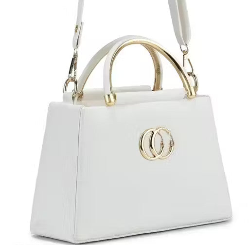 Eterna White & Gold Tote